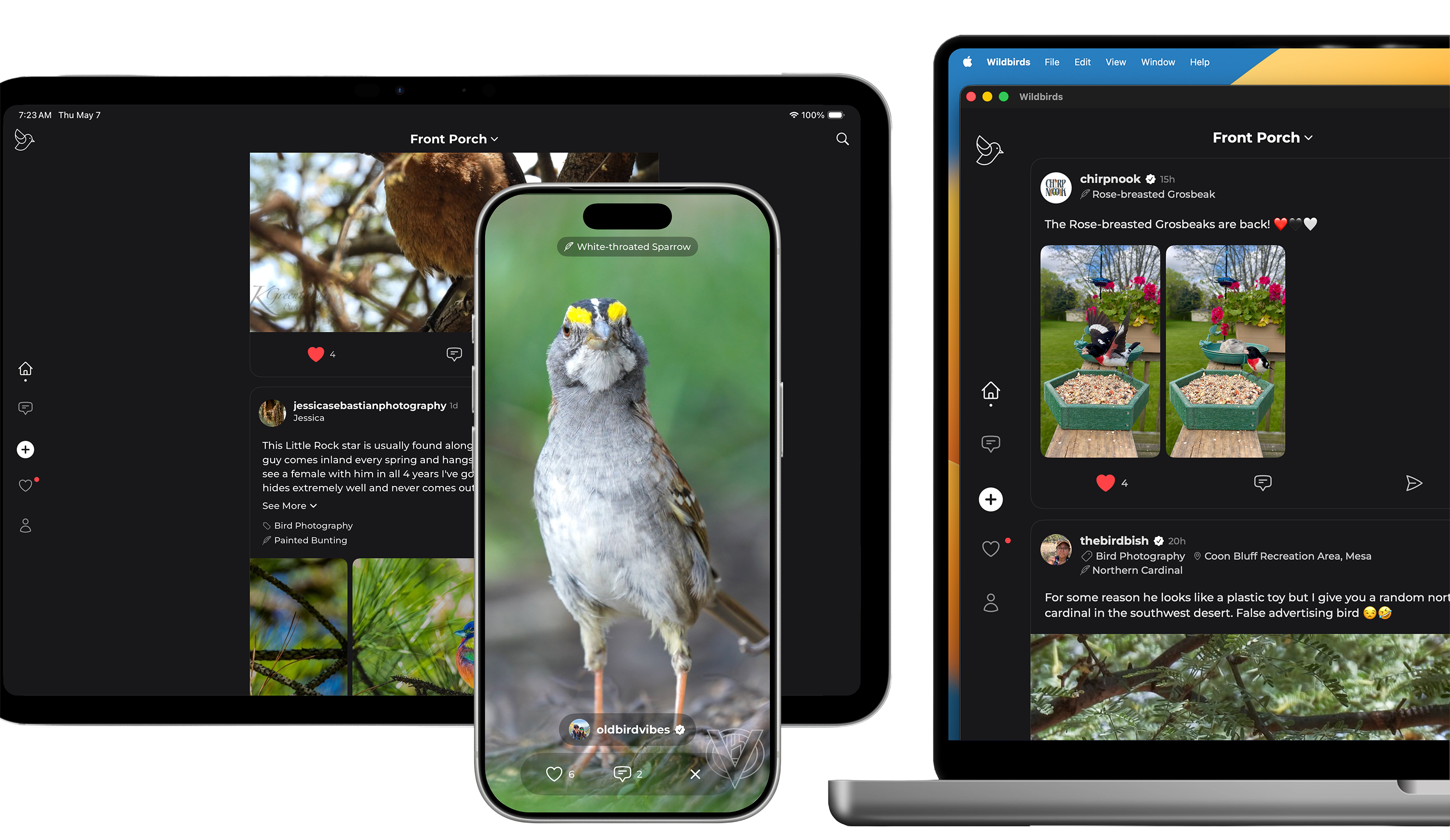 Wildbirds on iPhone, iPad, and Mac